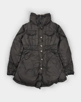Marithé Francois Girbaud Travel Brown Stuffed Jacket 2000's
