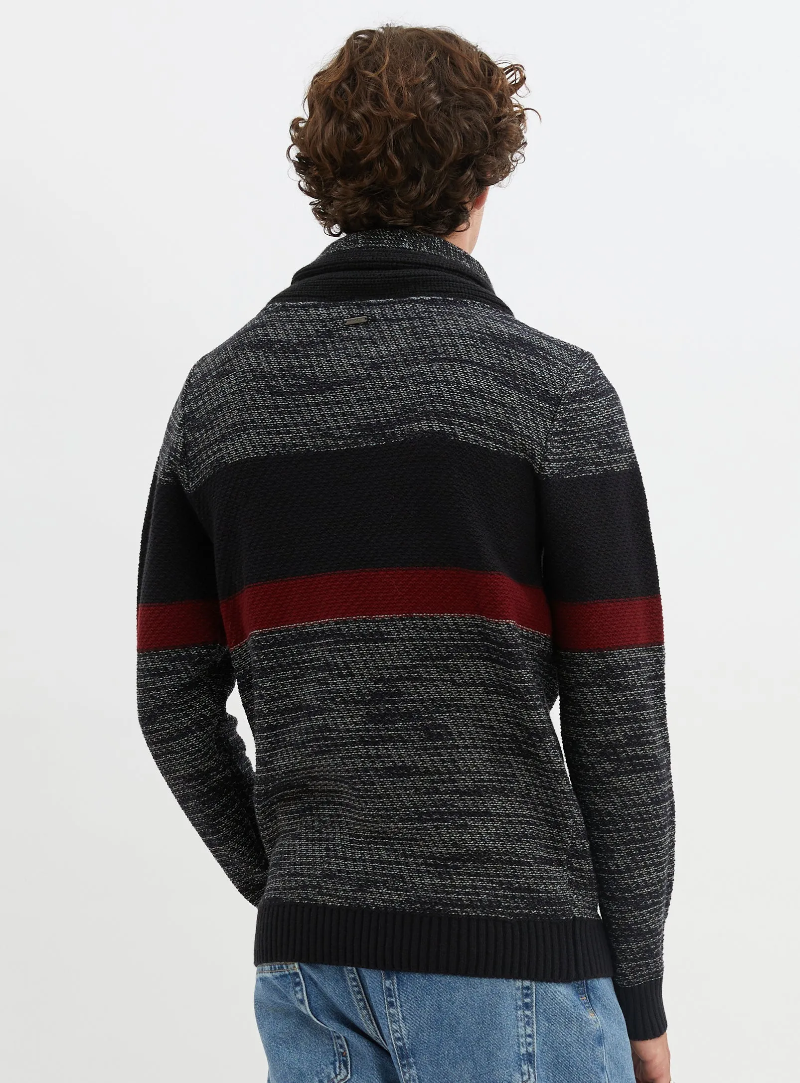 MASE | Shawl Collar Sweater || MASE | Pull Col Chale