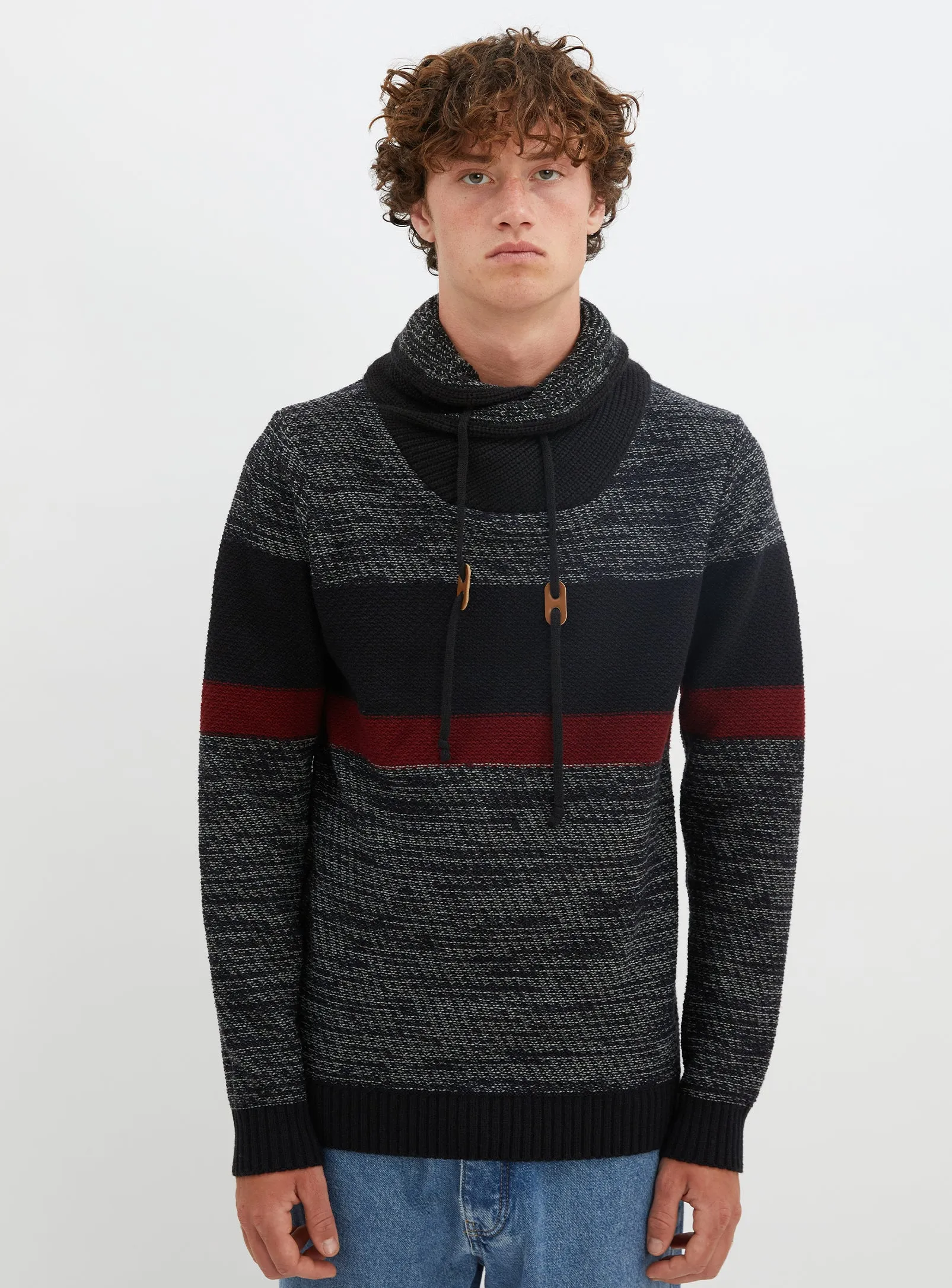 MASE | Shawl Collar Sweater || MASE | Pull Col Chale