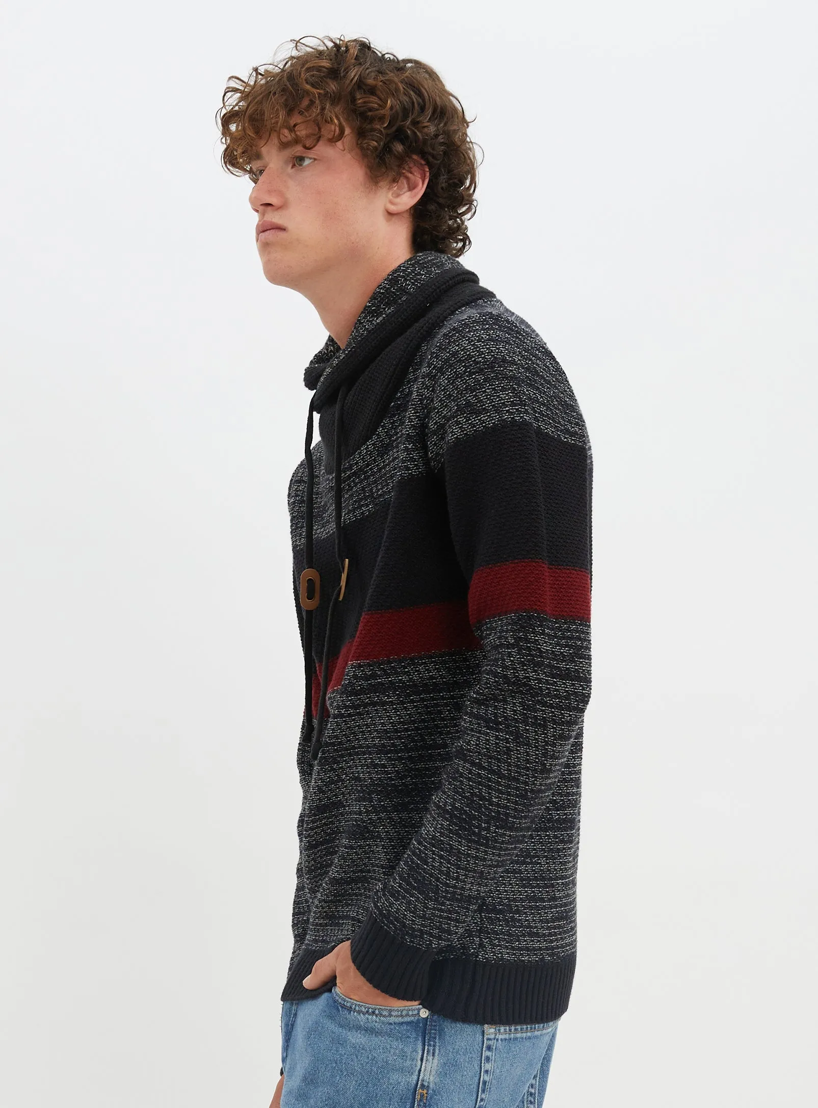 MASE | Shawl Collar Sweater || MASE | Pull Col Chale