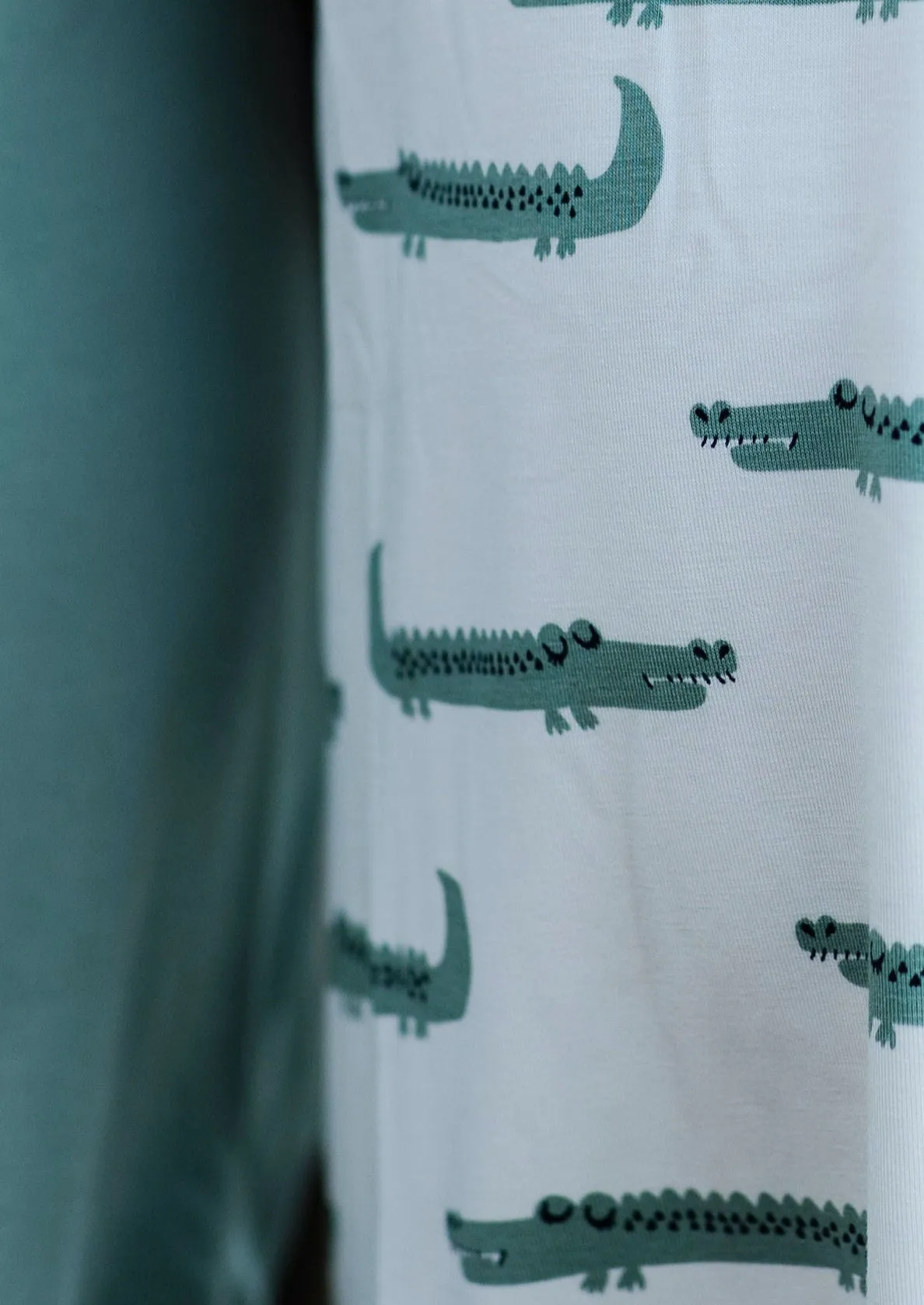 Men's Henley Short Set - CROCODILE