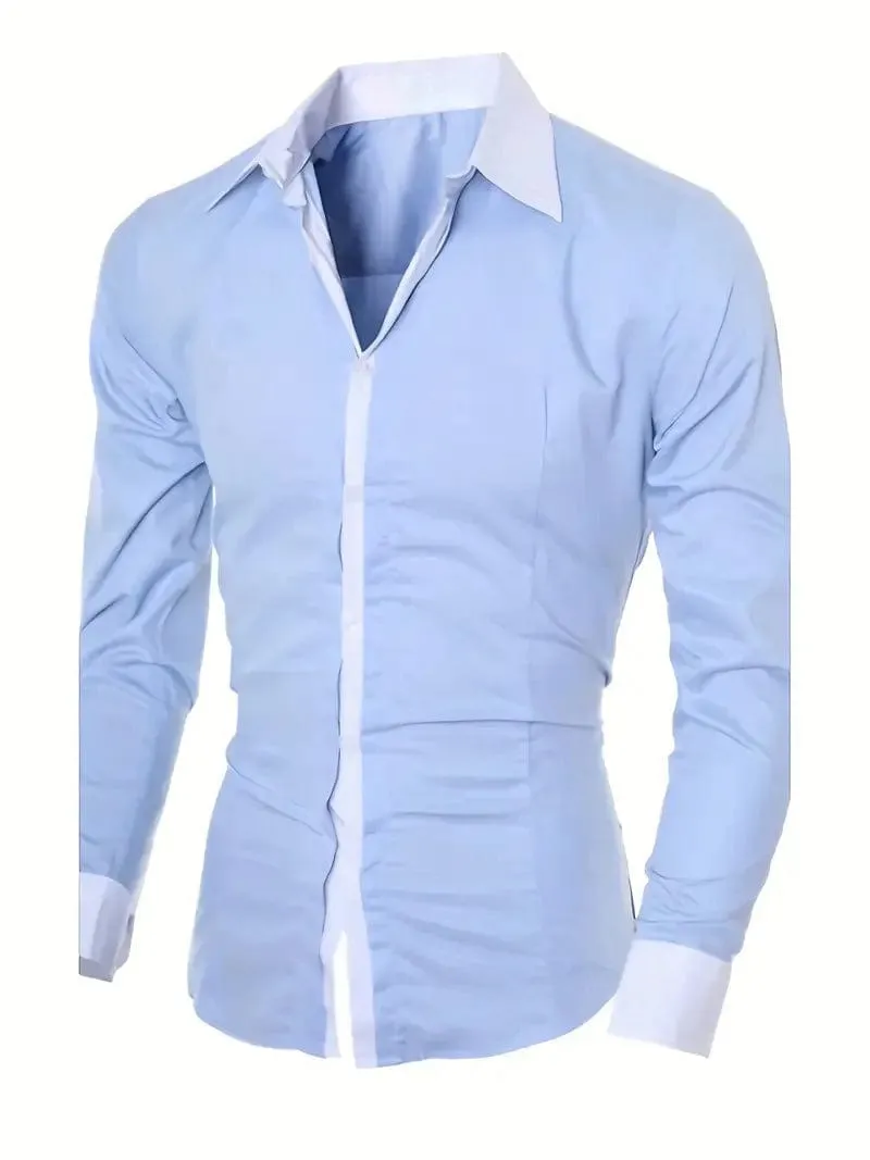 Men's Regular Fit Business Shirts