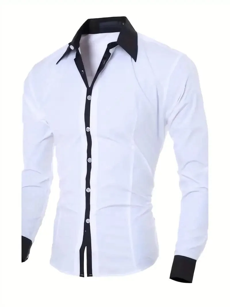 Men's Regular Fit Business Shirts