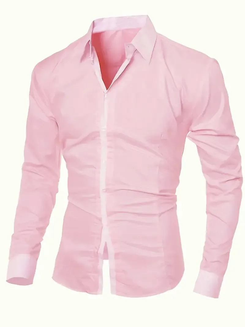 Men's Regular Fit Business Shirts