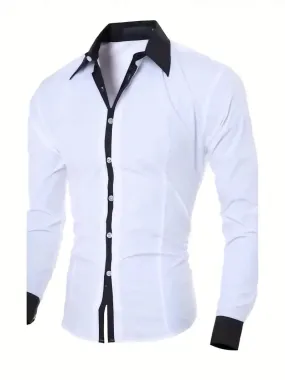 Men's Regular Fit Business Shirts