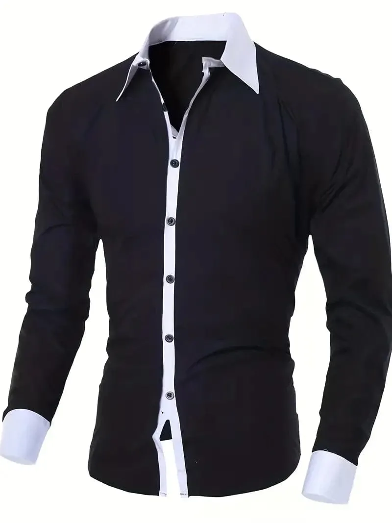 Men's Regular Fit Business Shirts