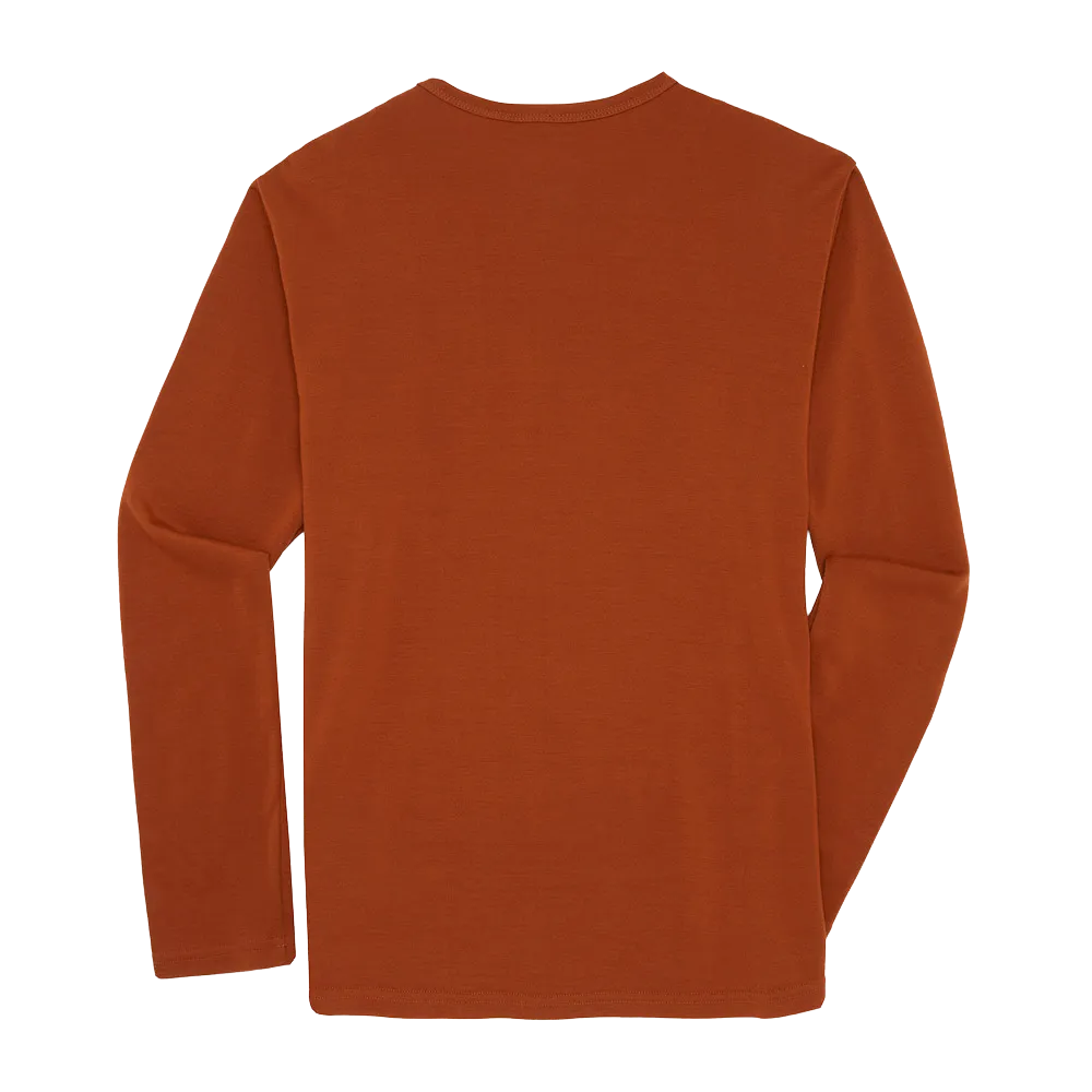 Men’s Tasmanian Merino 220 Henley Long Sleeve Top