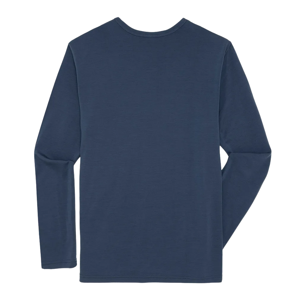Men’s Tasmanian Merino 220 Henley Long Sleeve Top
