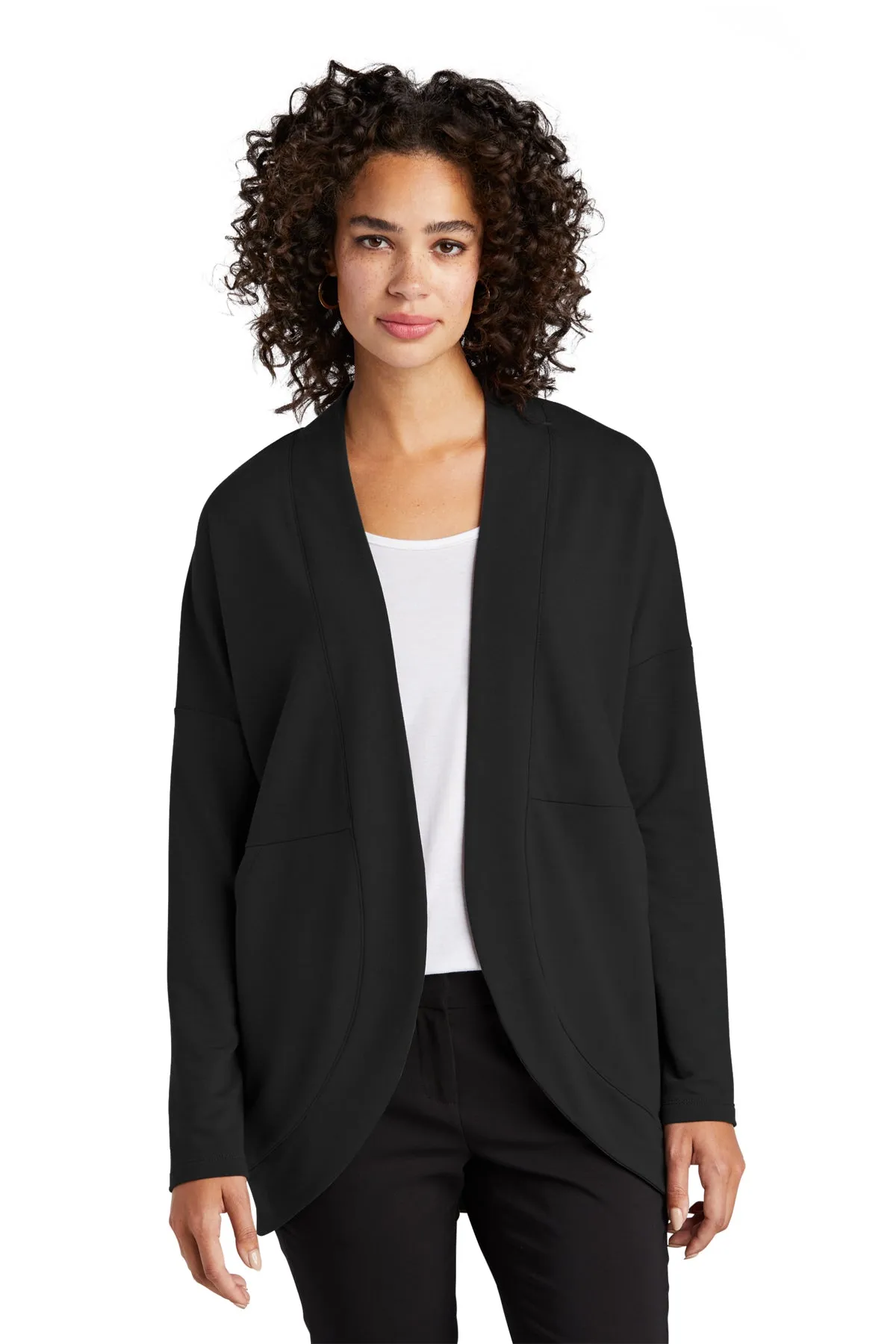 Missie Open-Front Cardigan - Deep Black (Ships in 1-2 Weeks)