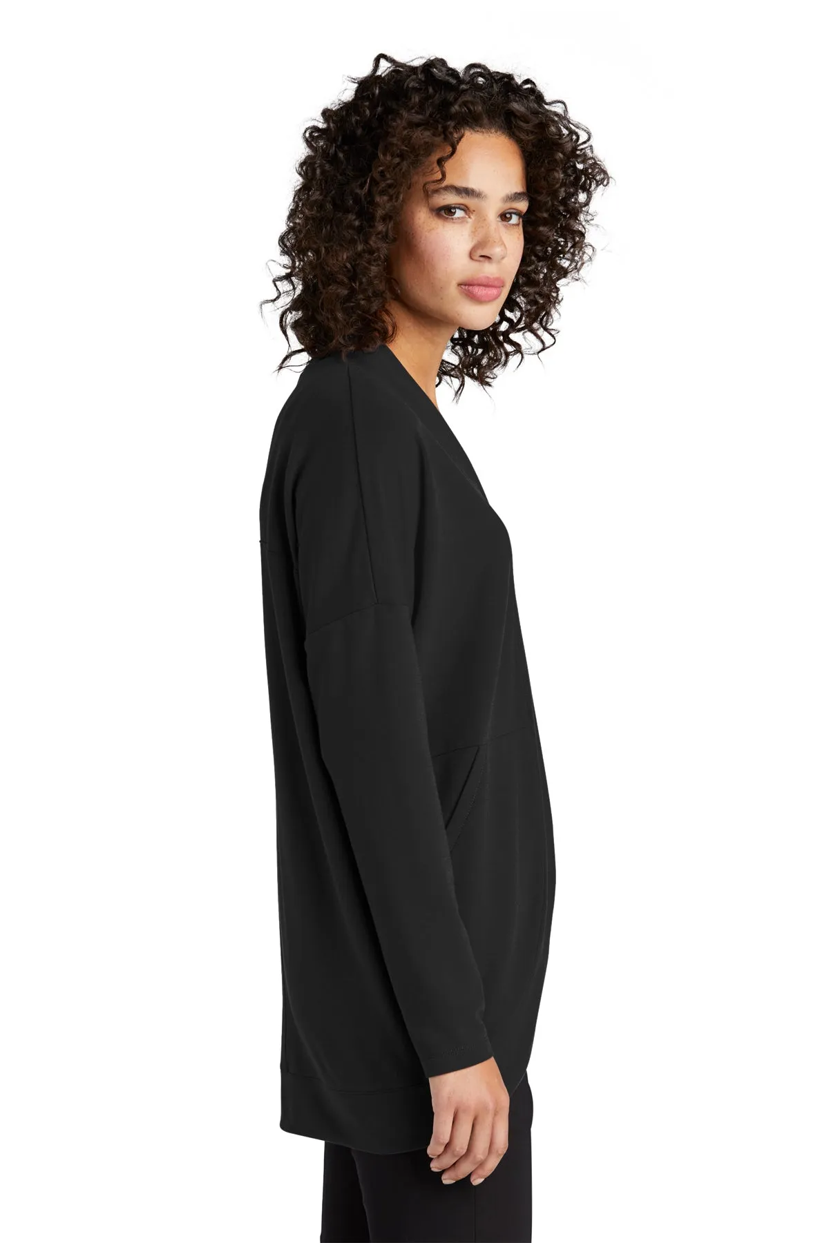 Missie Open-Front Cardigan - Deep Black (Ships in 1-2 Weeks)