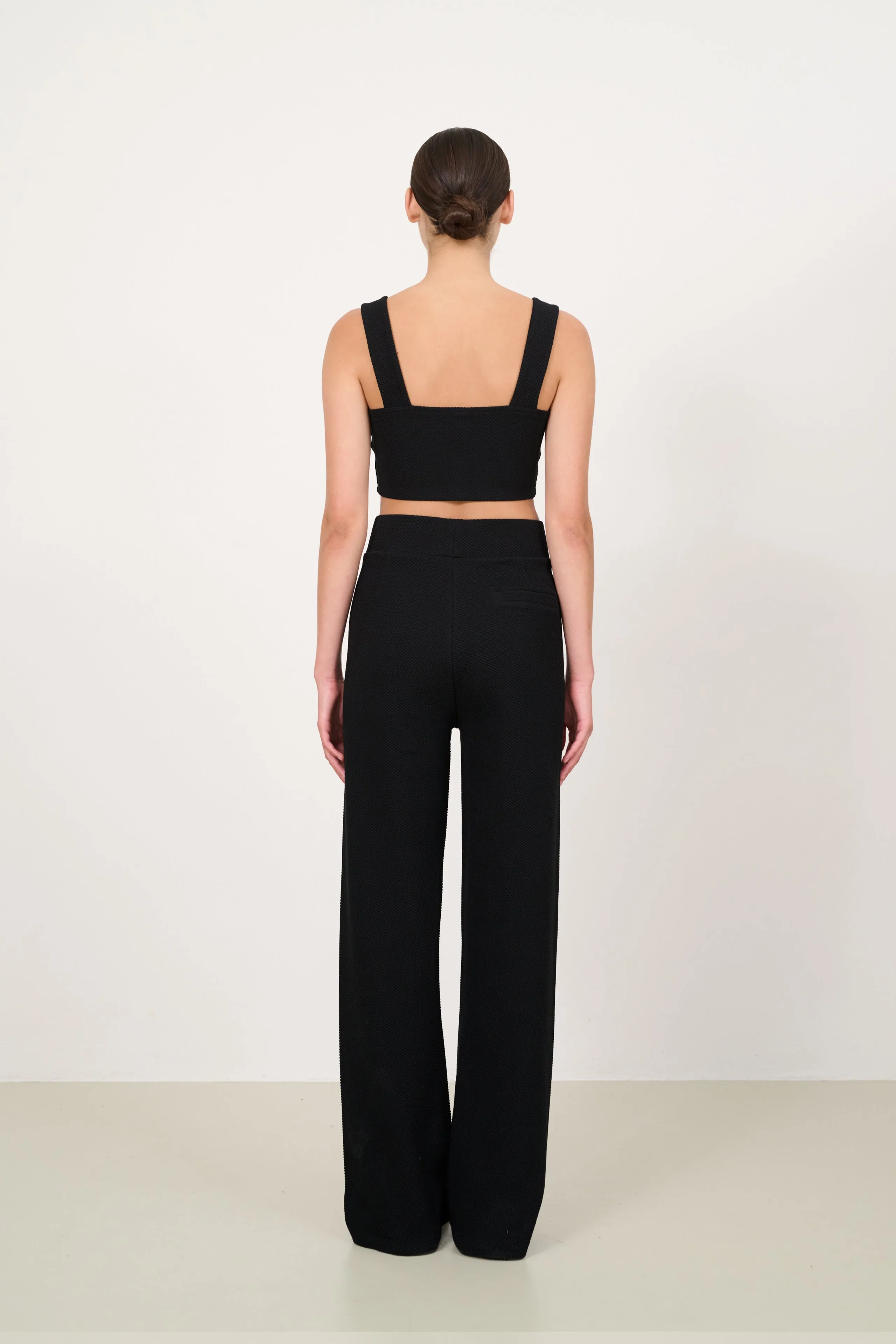 MOON CLASSIC flared pants - Black