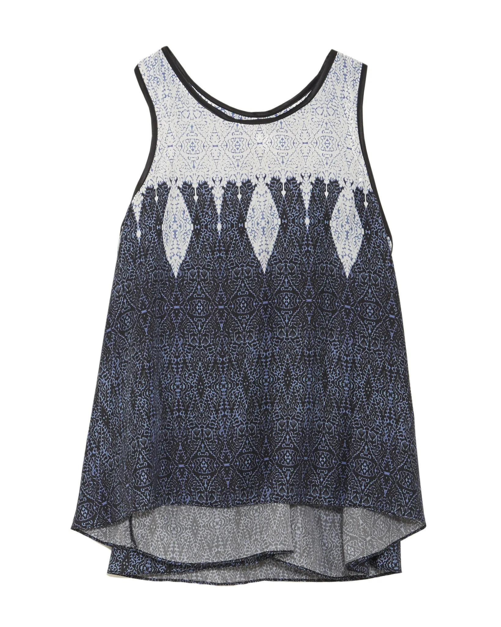 Morgan Carper | Biru Silk Top in Java - FINAL SALE