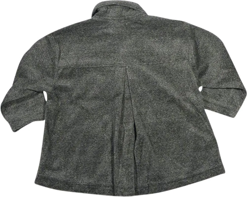 Mulberribush Girls Long Sleeve Velour Button Down Jacket Cardigan Shirt Top, 26271