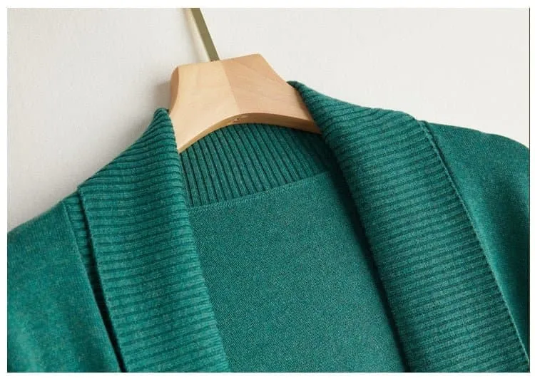 Mulberry Silk Knitted Sweater - Cozy, Elegant, and Versatile for Autumn