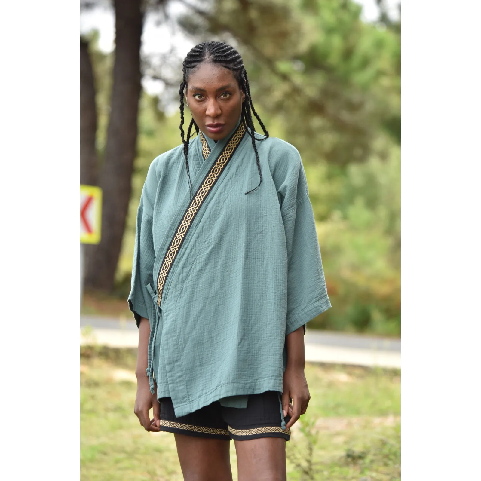 Muslin Jacket Kimono
