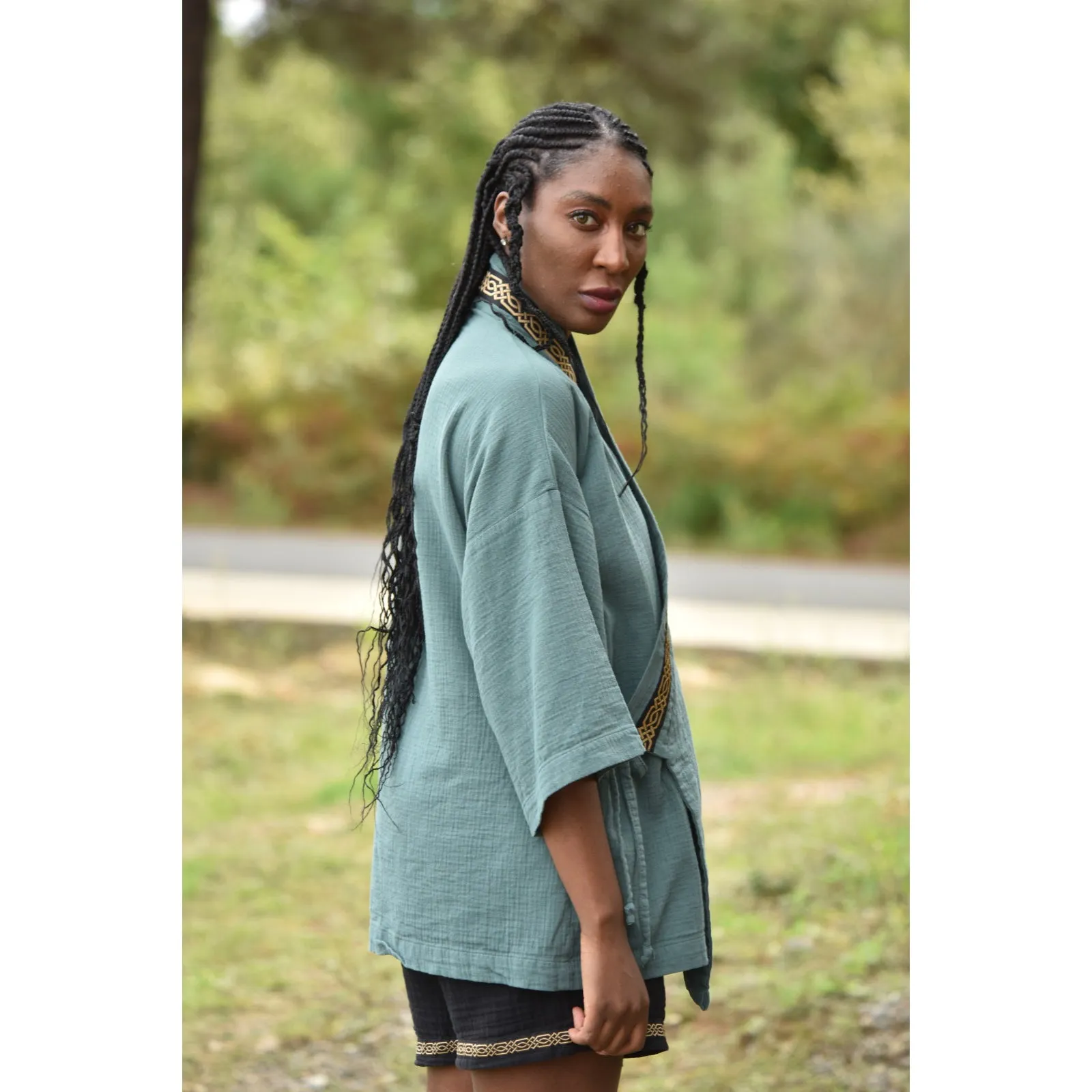 Muslin Jacket Kimono