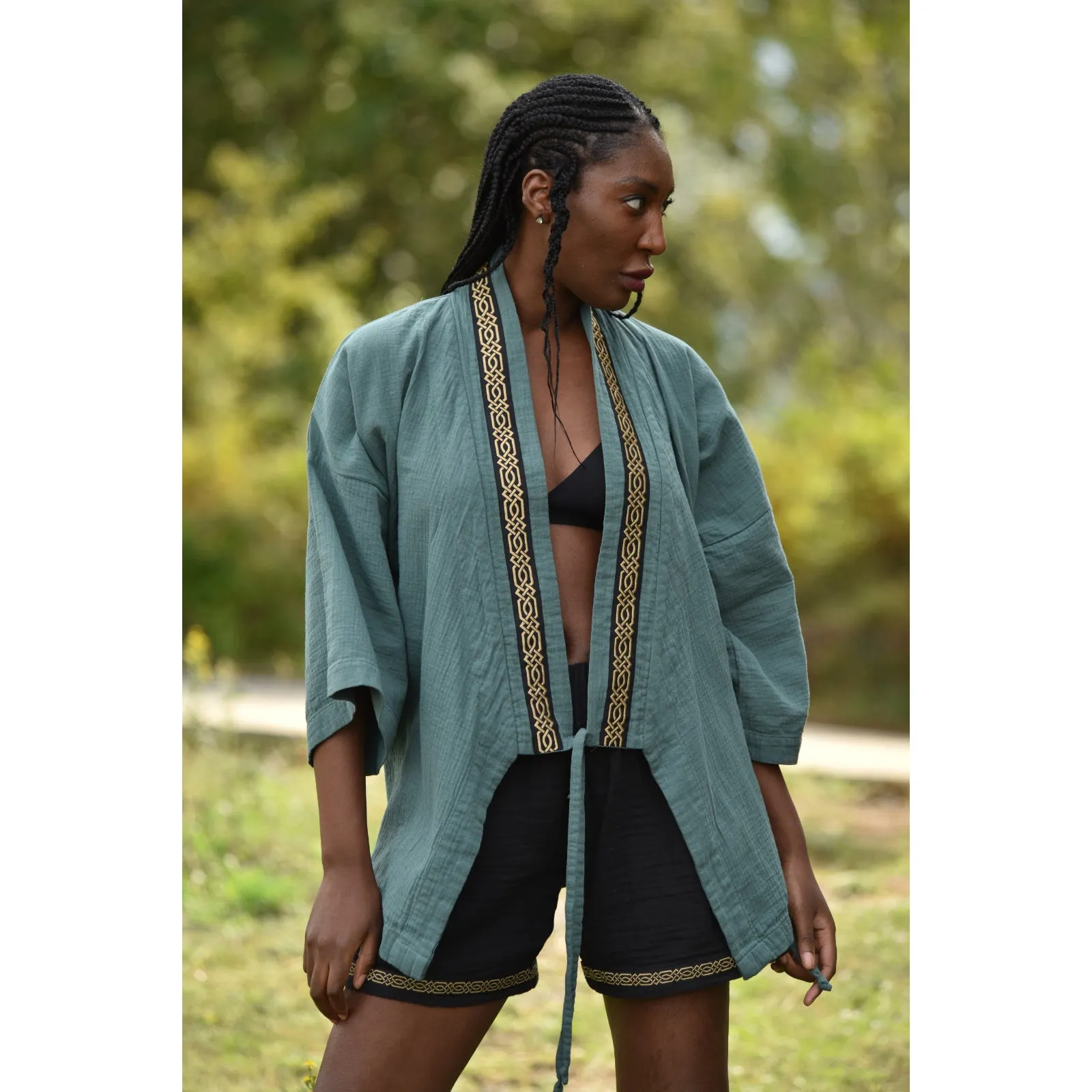Muslin Jacket Kimono