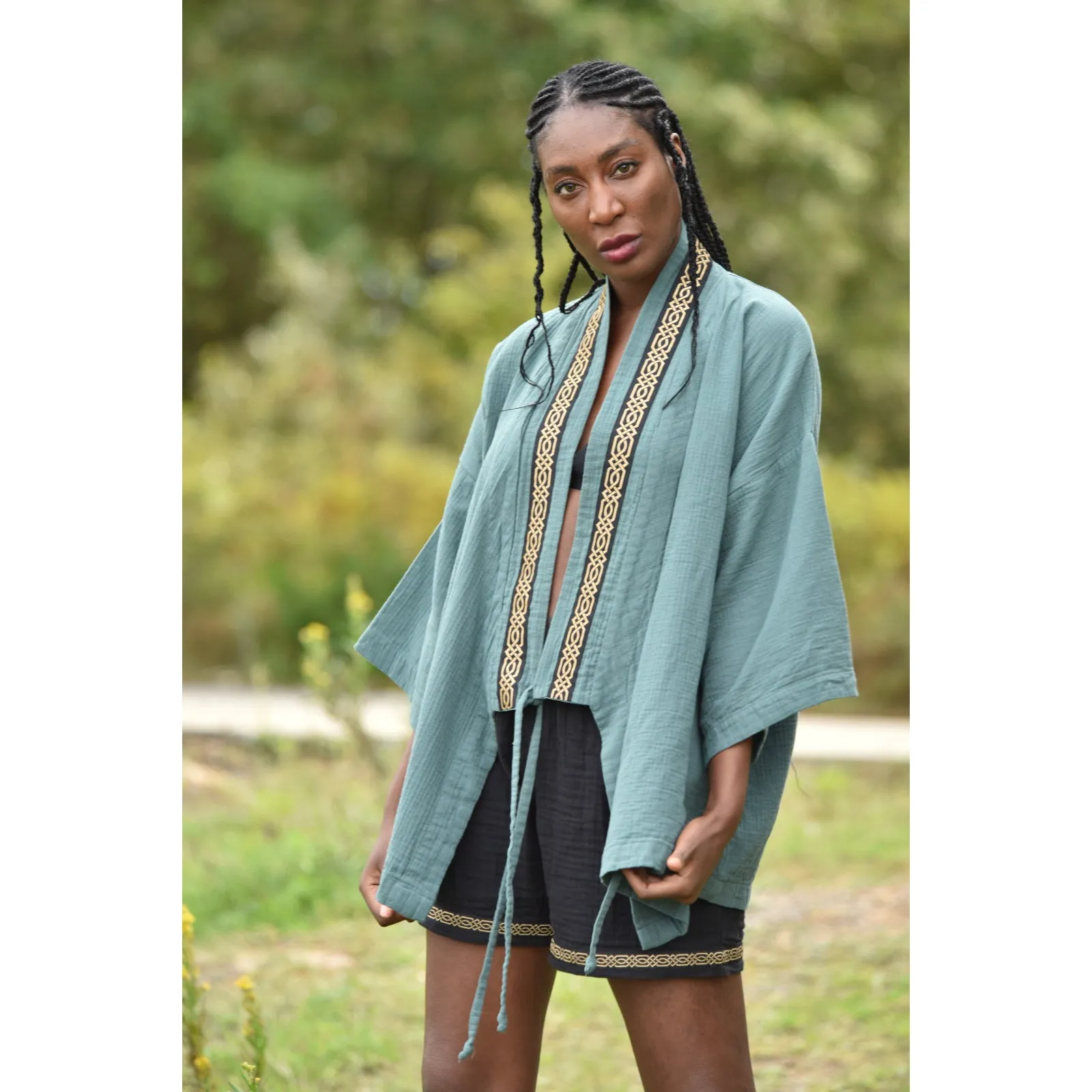 Muslin Jacket Kimono