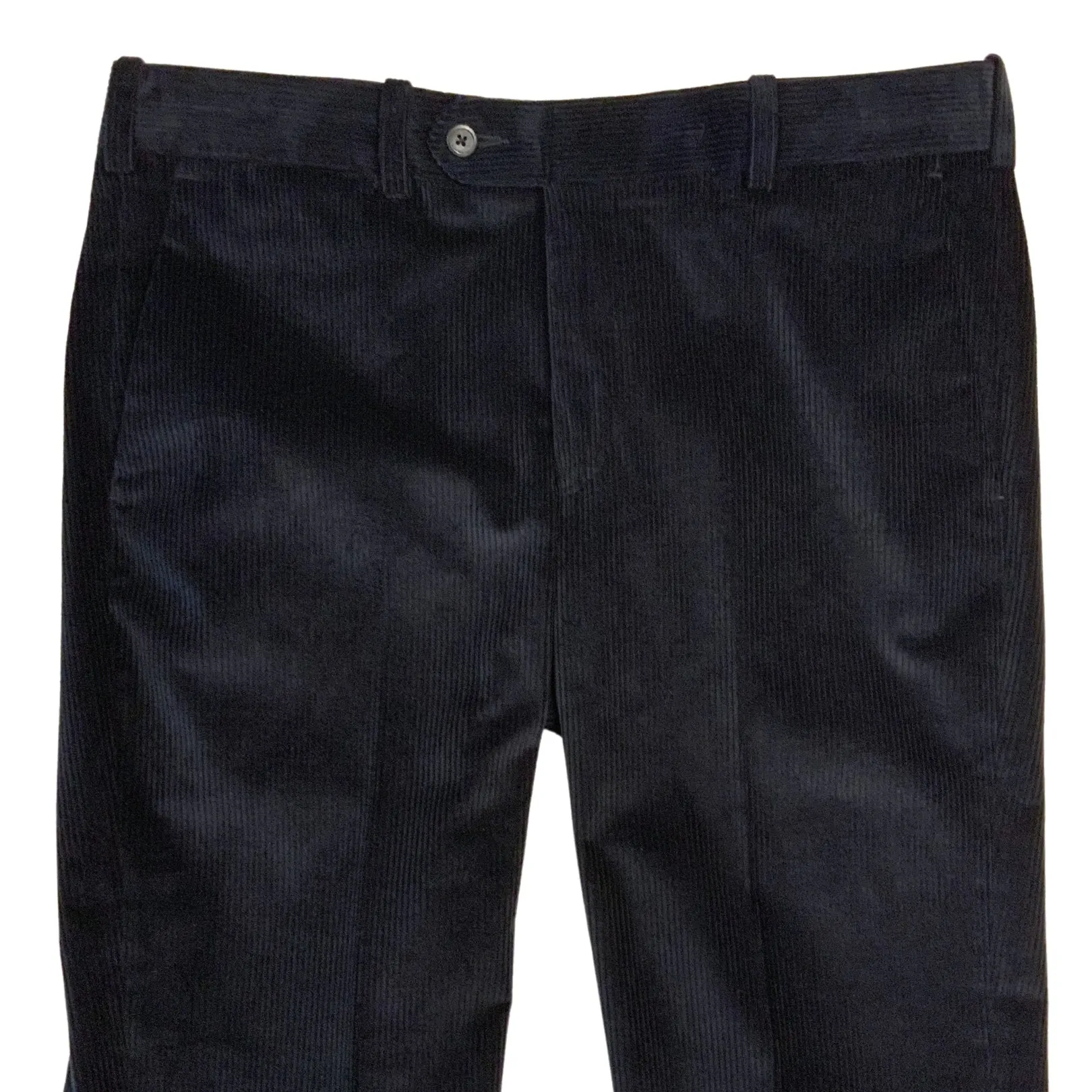 Navy Cotton Corduroy Trouser
