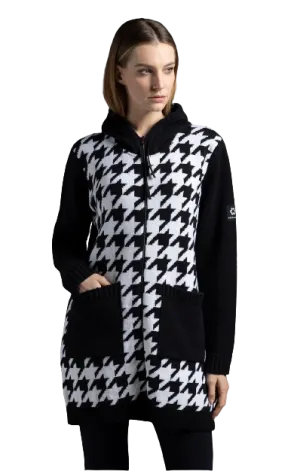 Newland - Lucia Cardigan Jacket Black/White