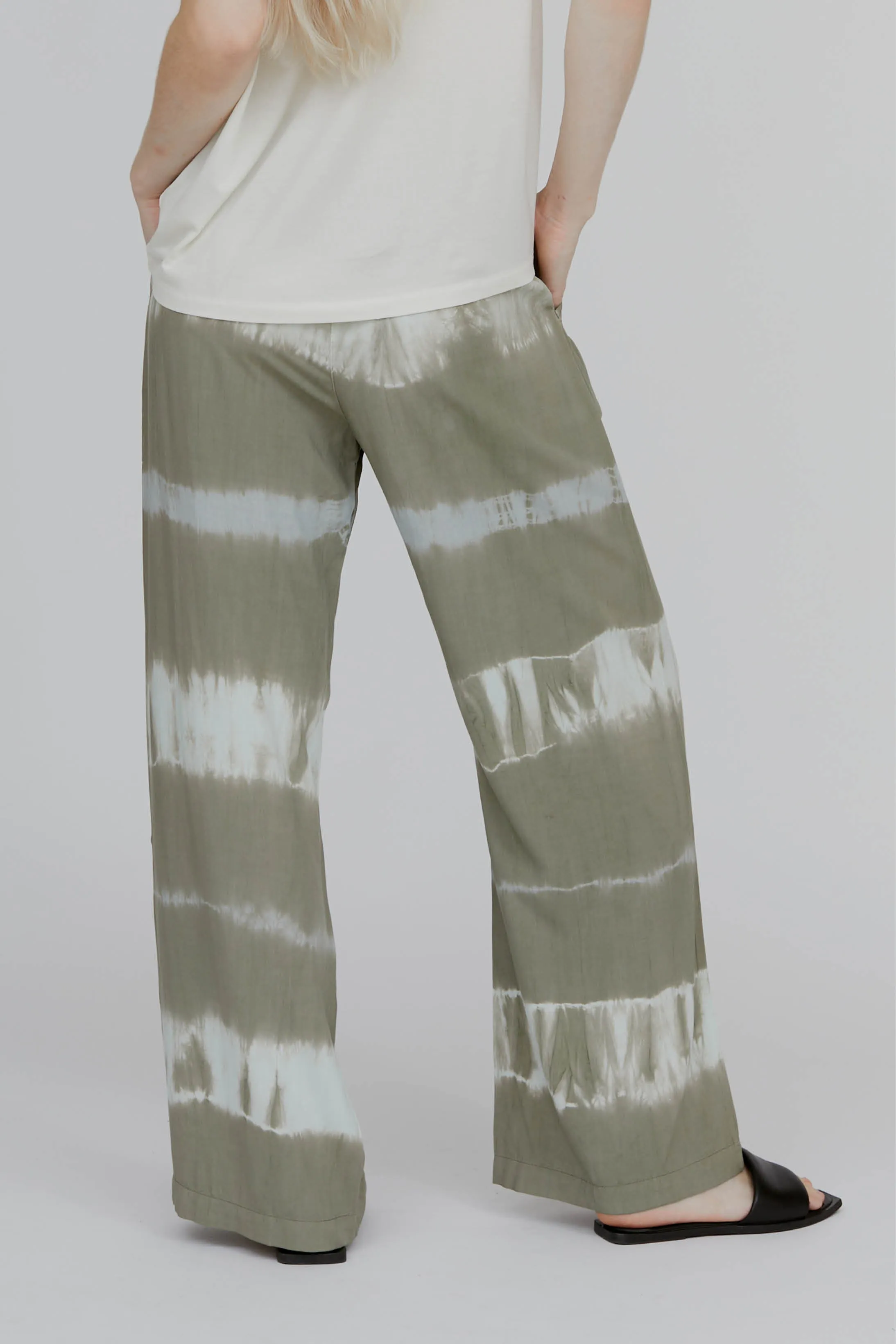 Orchid Pants - Tie Dye Vetiver