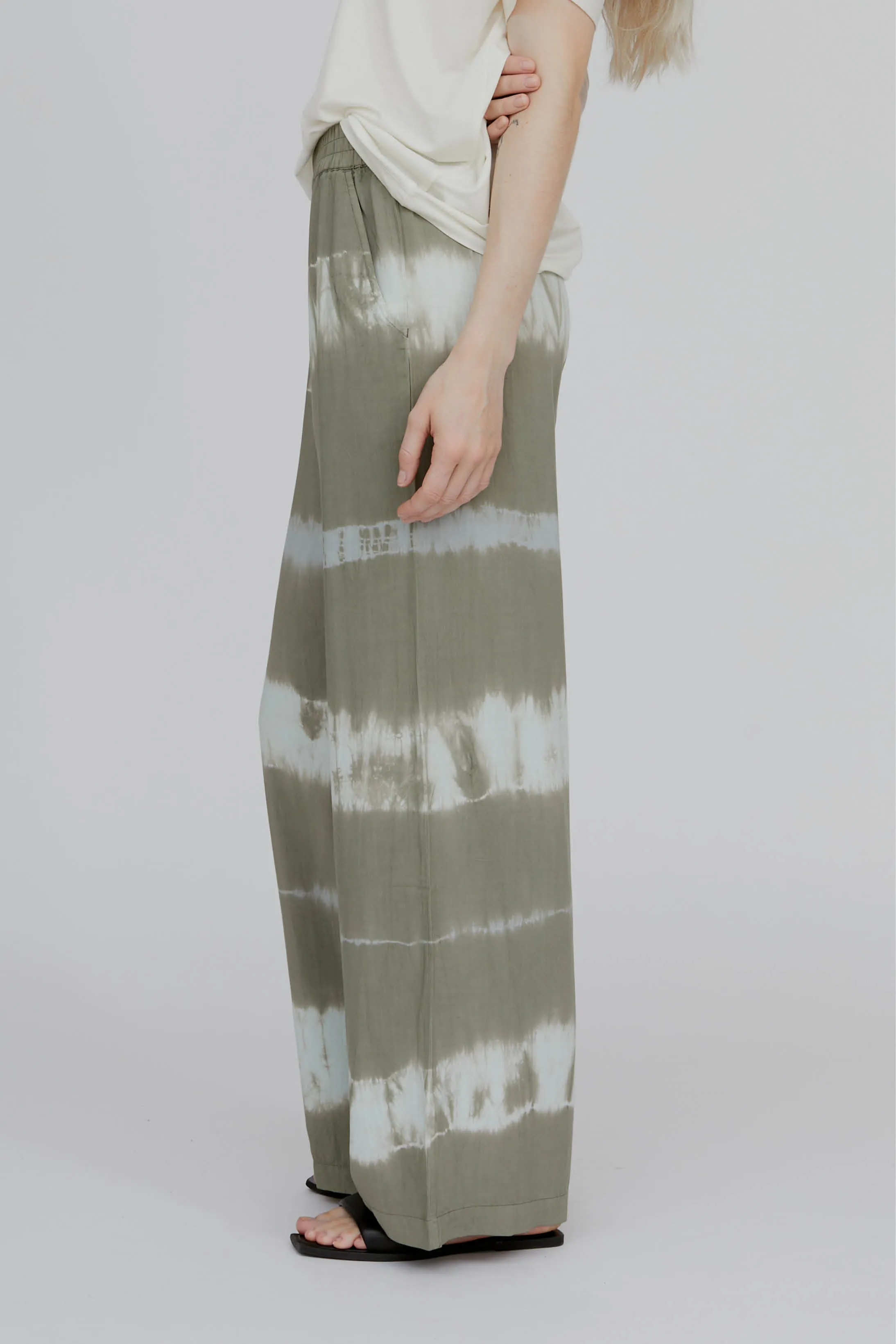 Orchid Pants - Tie Dye Vetiver