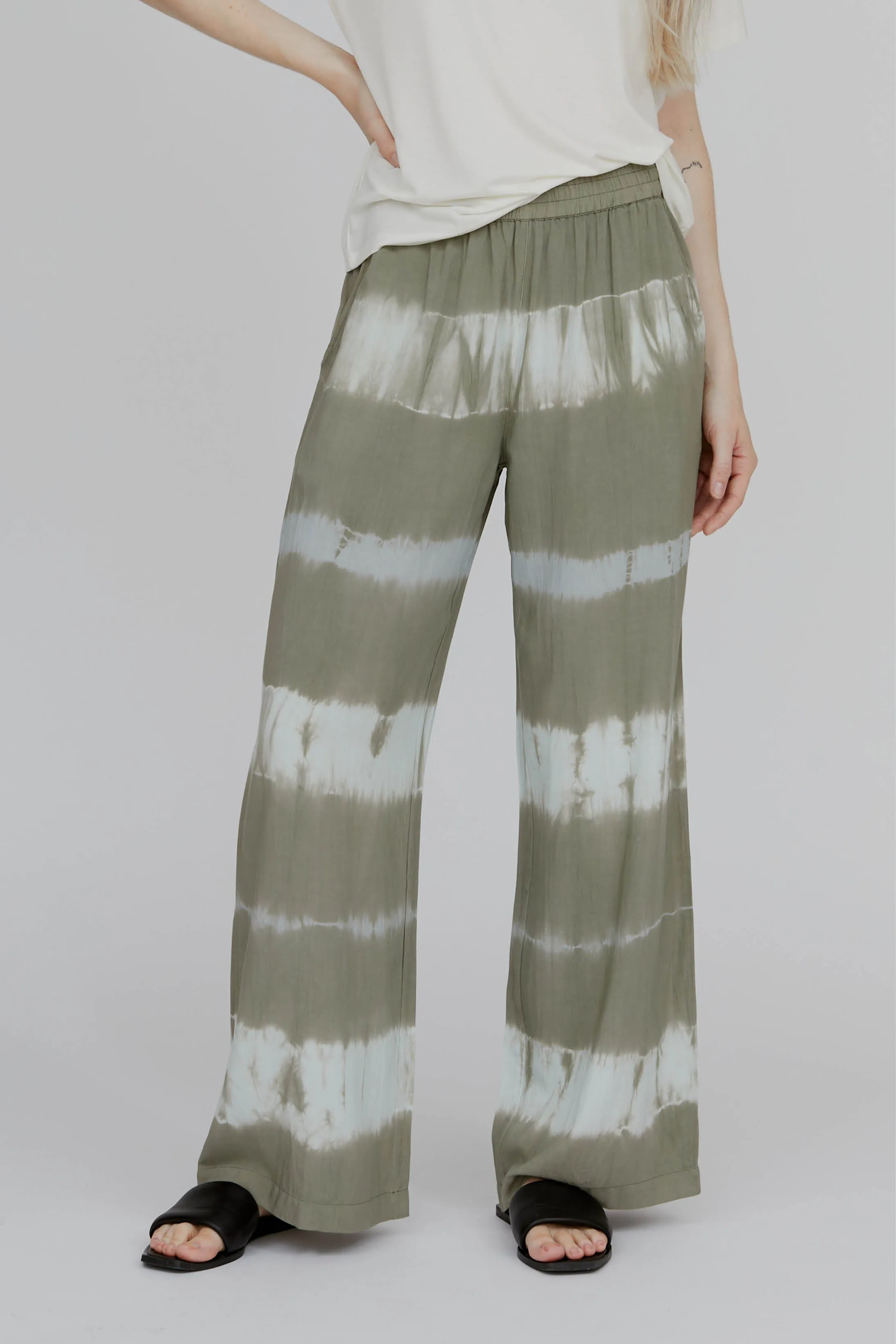 Orchid Pants - Tie Dye Vetiver