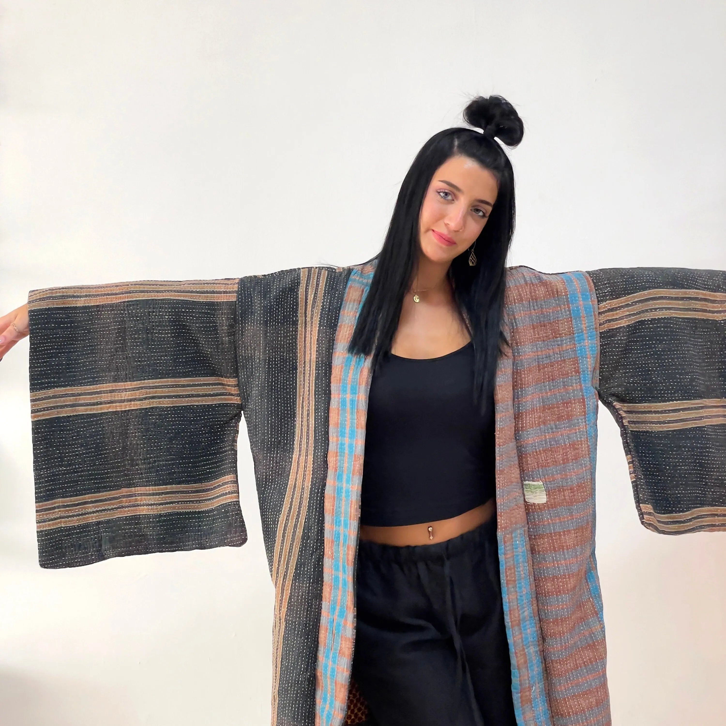 Oversized Haori coat