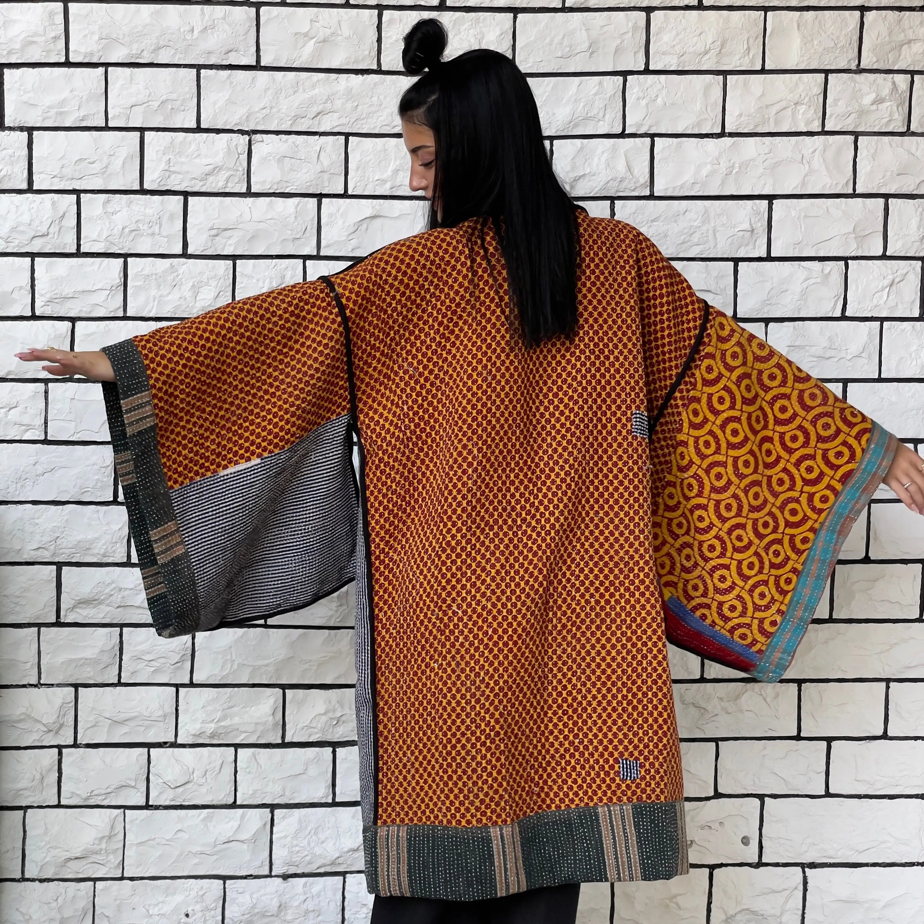 Oversized Haori coat