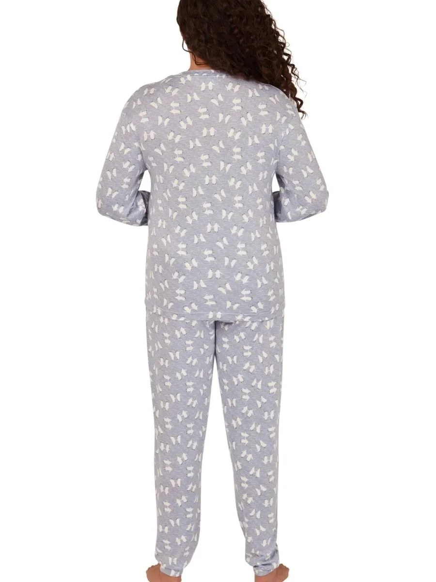Penguin Print Pyjama Set
