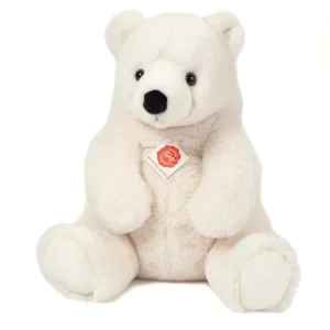 Polar Bear Sitting 35 cm Plush Toy by Teddy Hermann