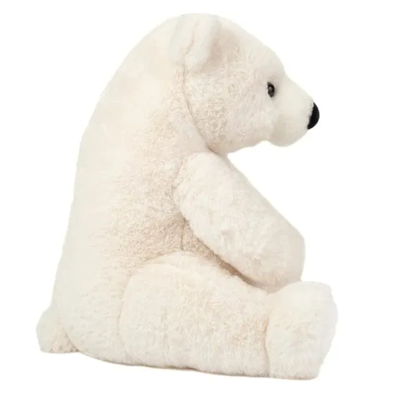 Polar Bear Sitting 35 cm Plush Toy by Teddy Hermann
