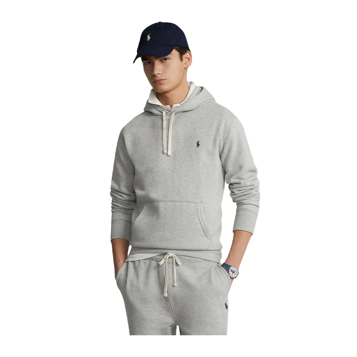 Polo Ralph Lauren Mens Fleece Pullover Hoodie 710766778006 Andover Heather