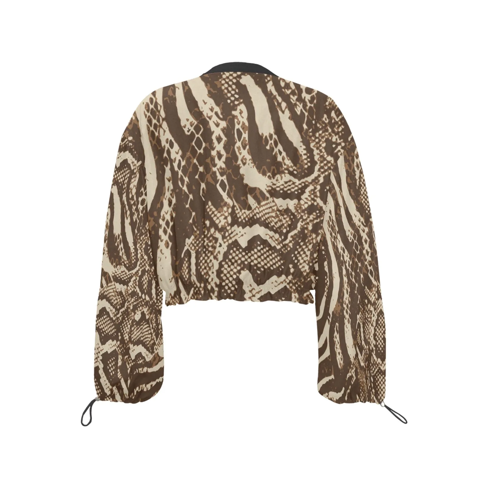 Pre Order:  Dembe Brown Cropped Jacket