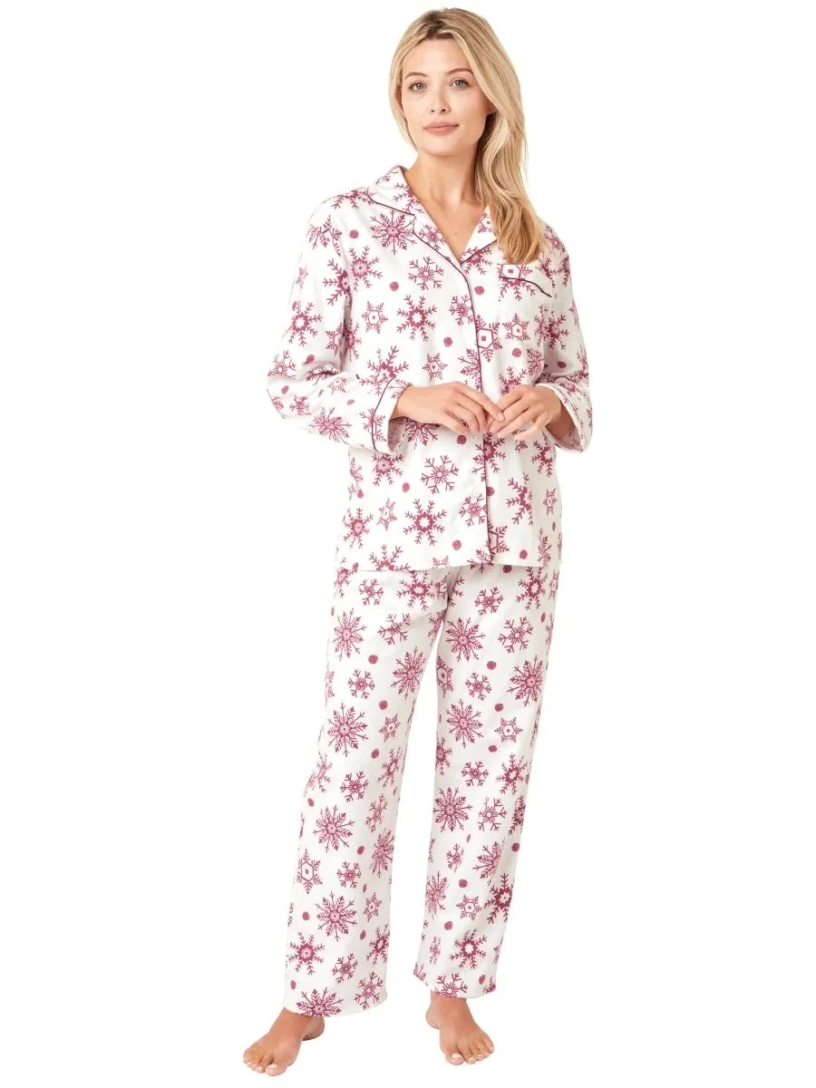 Printed Brushed Cotton Pyjama Set