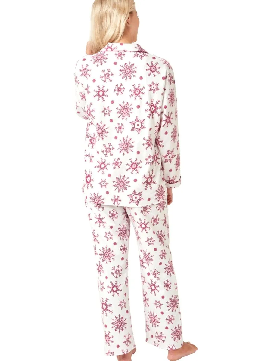 Printed Brushed Cotton Pyjama Set