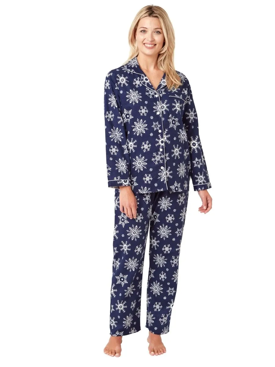 Printed Brushed Cotton Pyjama Set