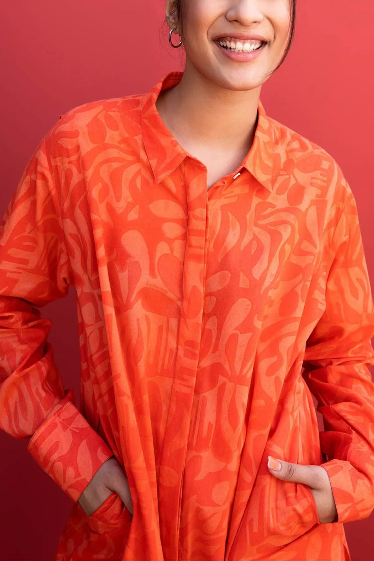 Puzzle Tree Easy Shirt (Orange U Glad)