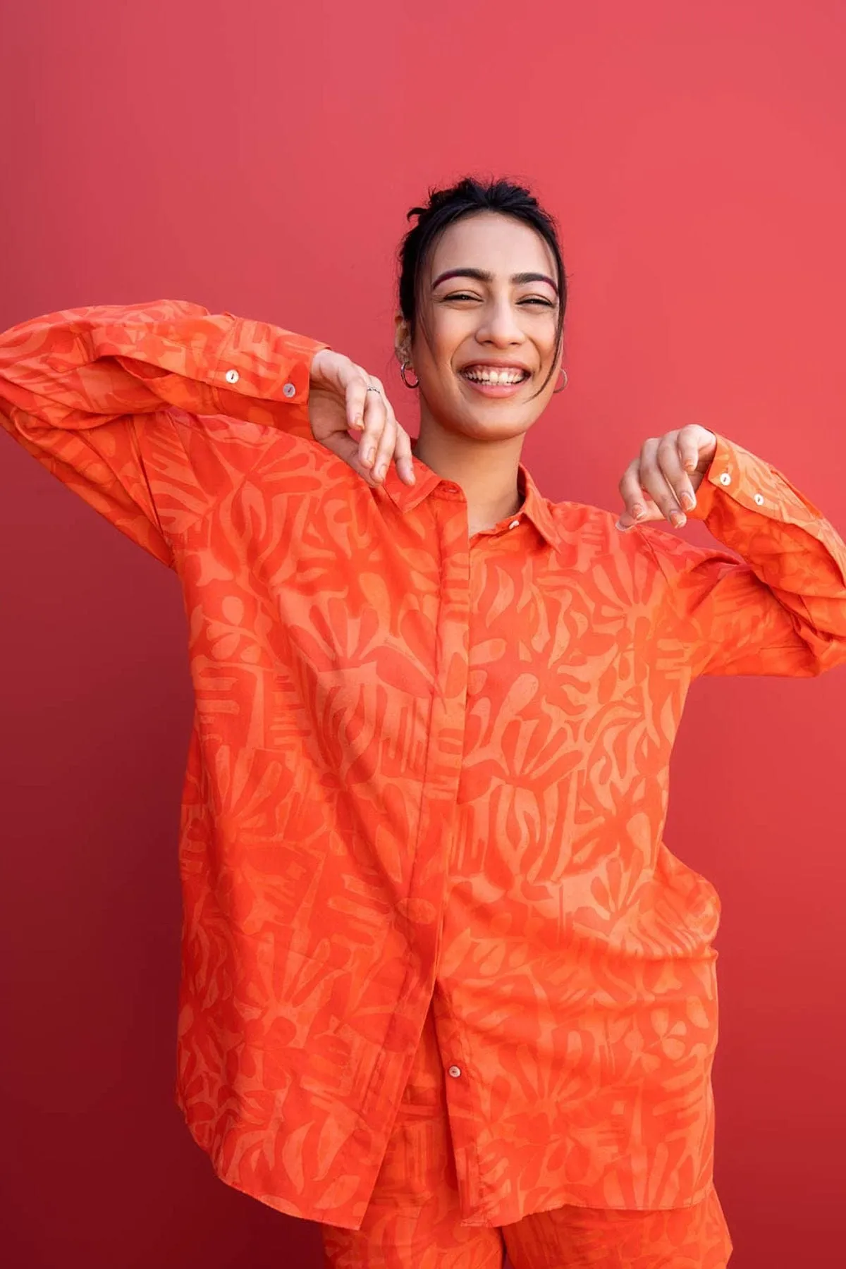 Puzzle Tree Easy Shirt (Orange U Glad)