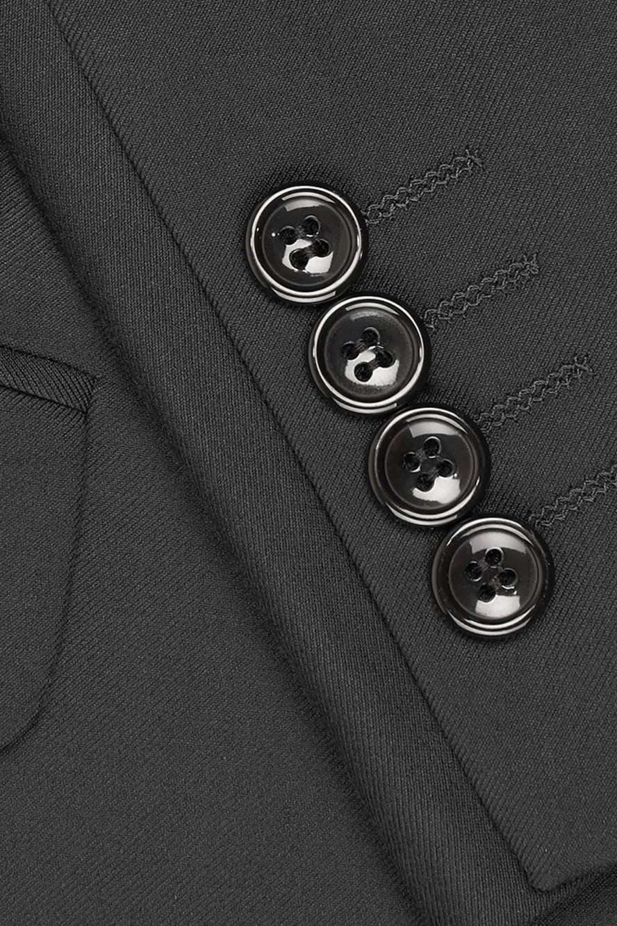 "Madison" Black Suit Jacket
