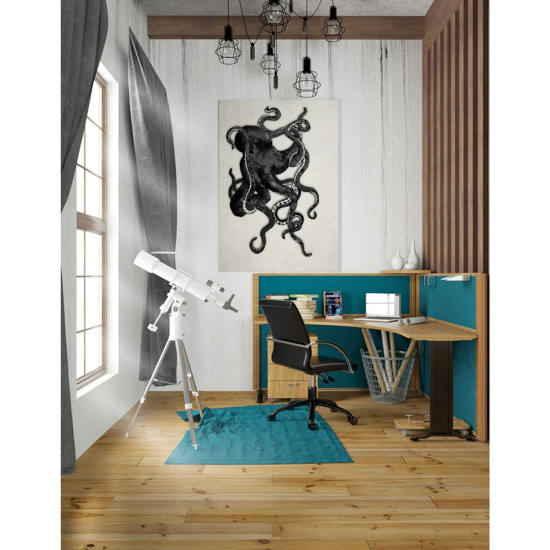 "Octopus" by Nicklas Gustafsson, Giclee Canvas Wall Art