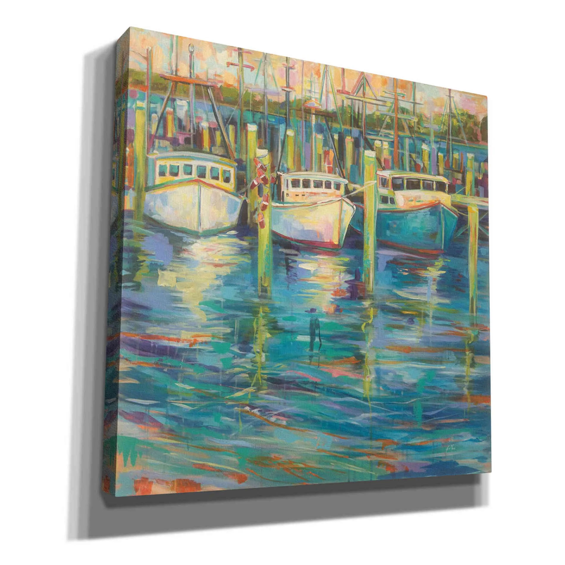 "Trio" by Jeanette Vertentes, Giclee Canvas Wall Art
