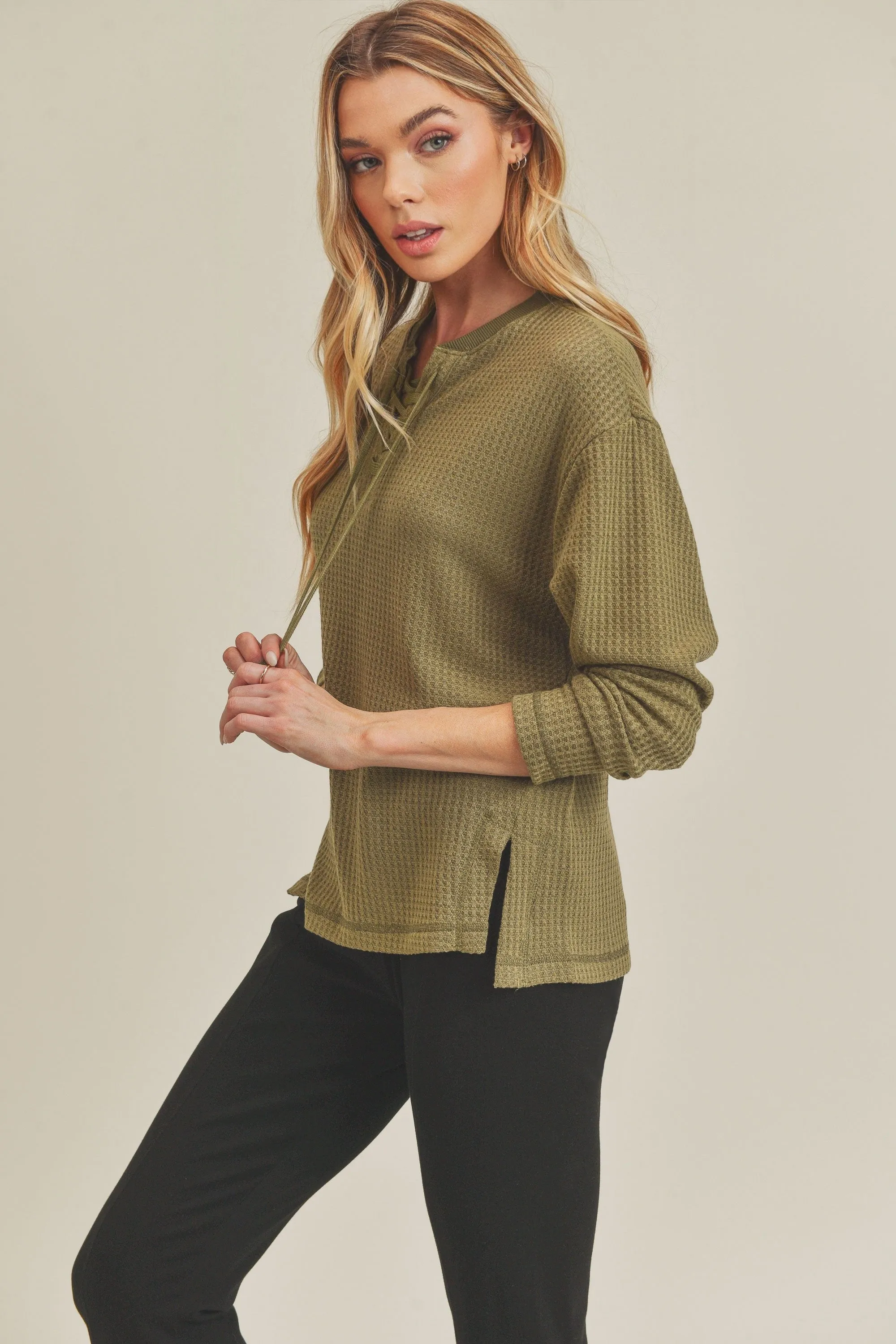Ribbed Knit Top