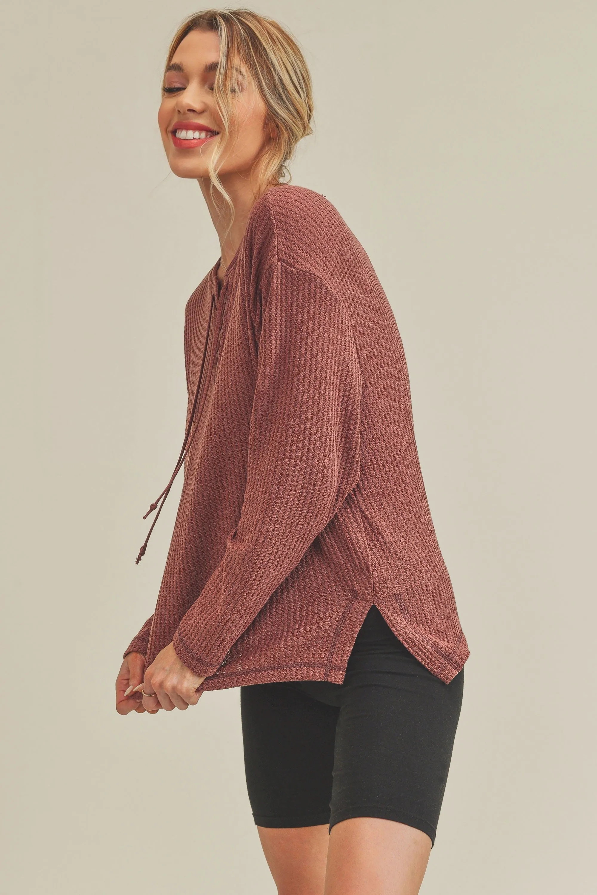 Ribbed Knit Top