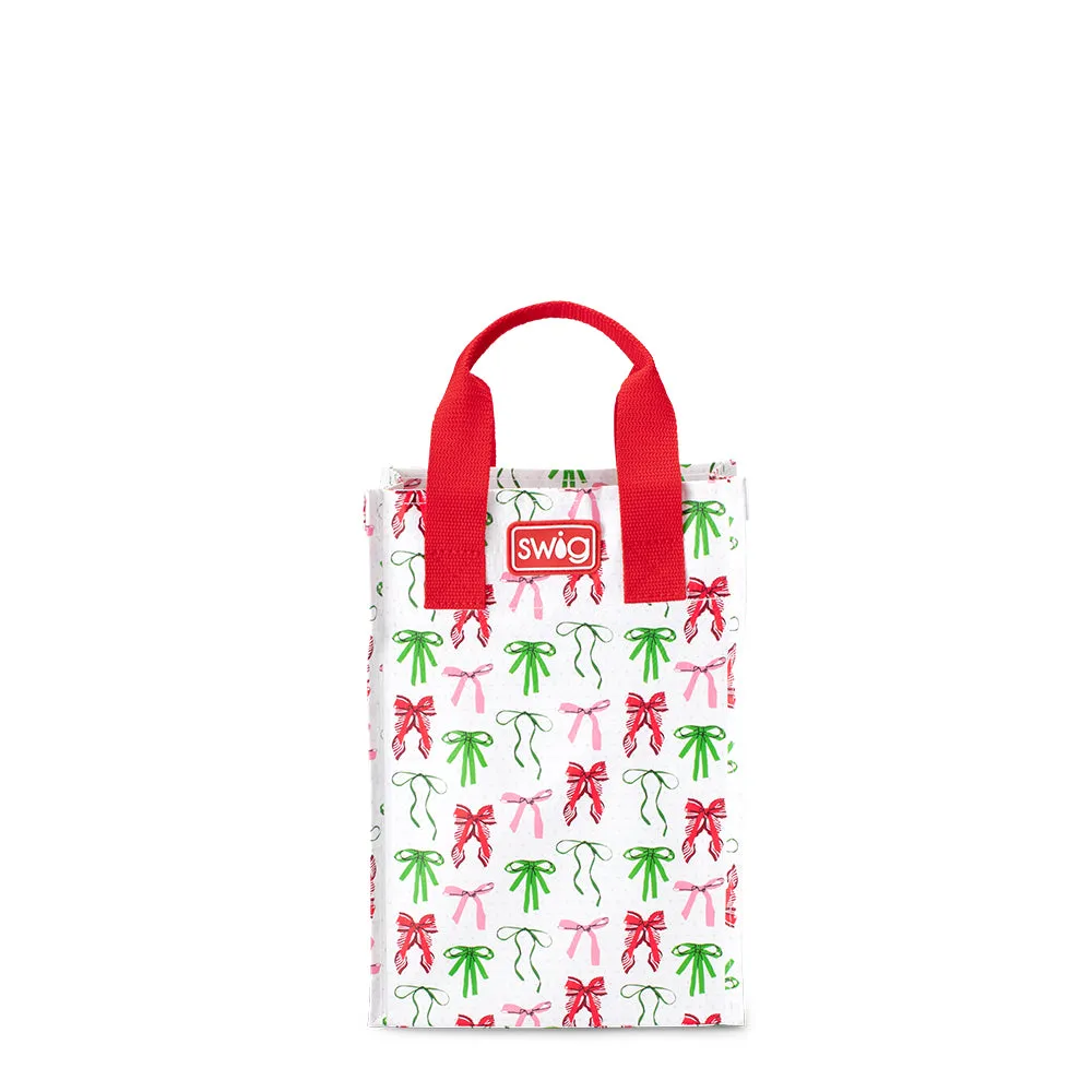 Ribbons and Bows Reusable Bag Tall