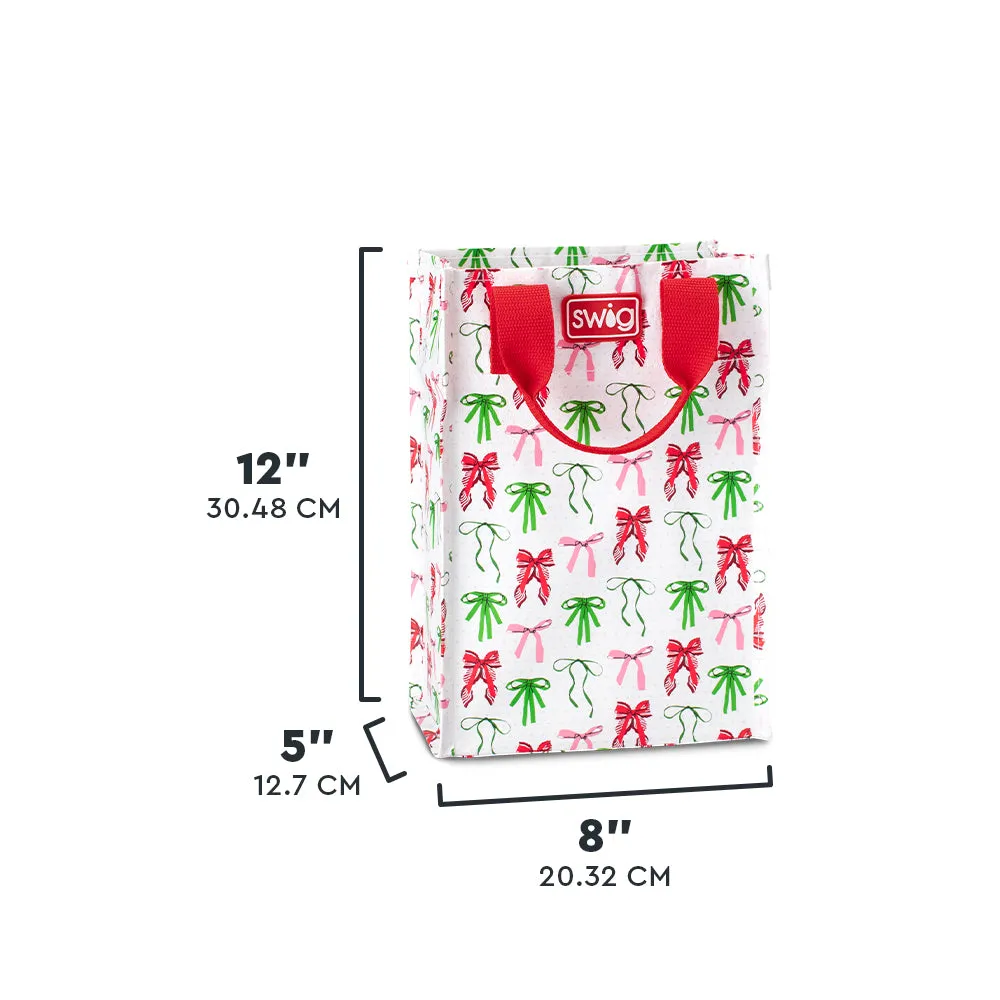 Ribbons and Bows Reusable Bag Tall
