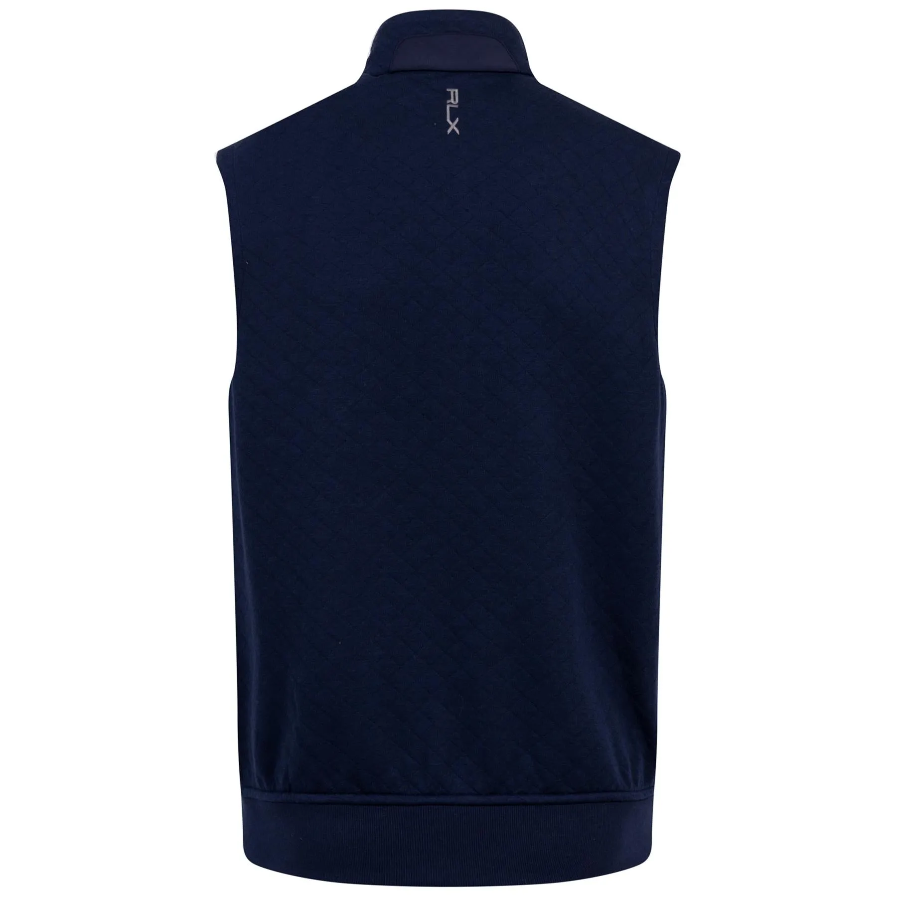 RLX Classic Fit Full Zip Pefromance Pique Gilet Refined Navy - SS24