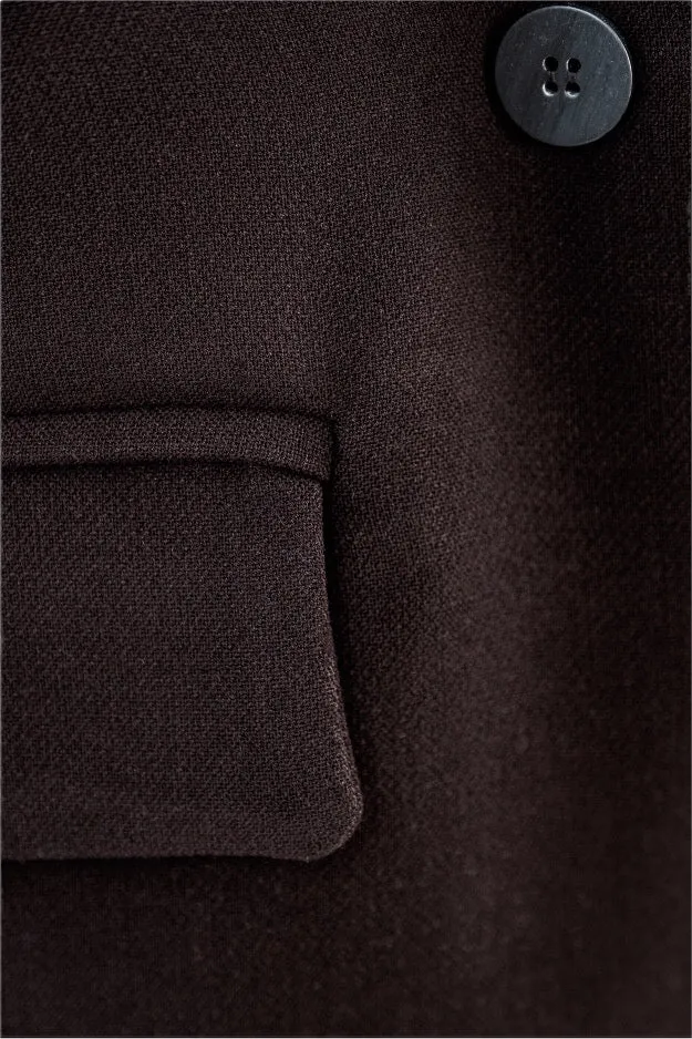 Saiph black gilet blazer