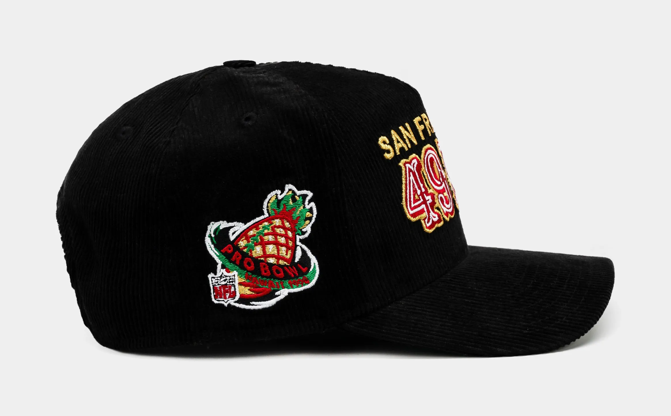 San Francisco 49ers Corduroy 9Forty Mens Hat (Black)