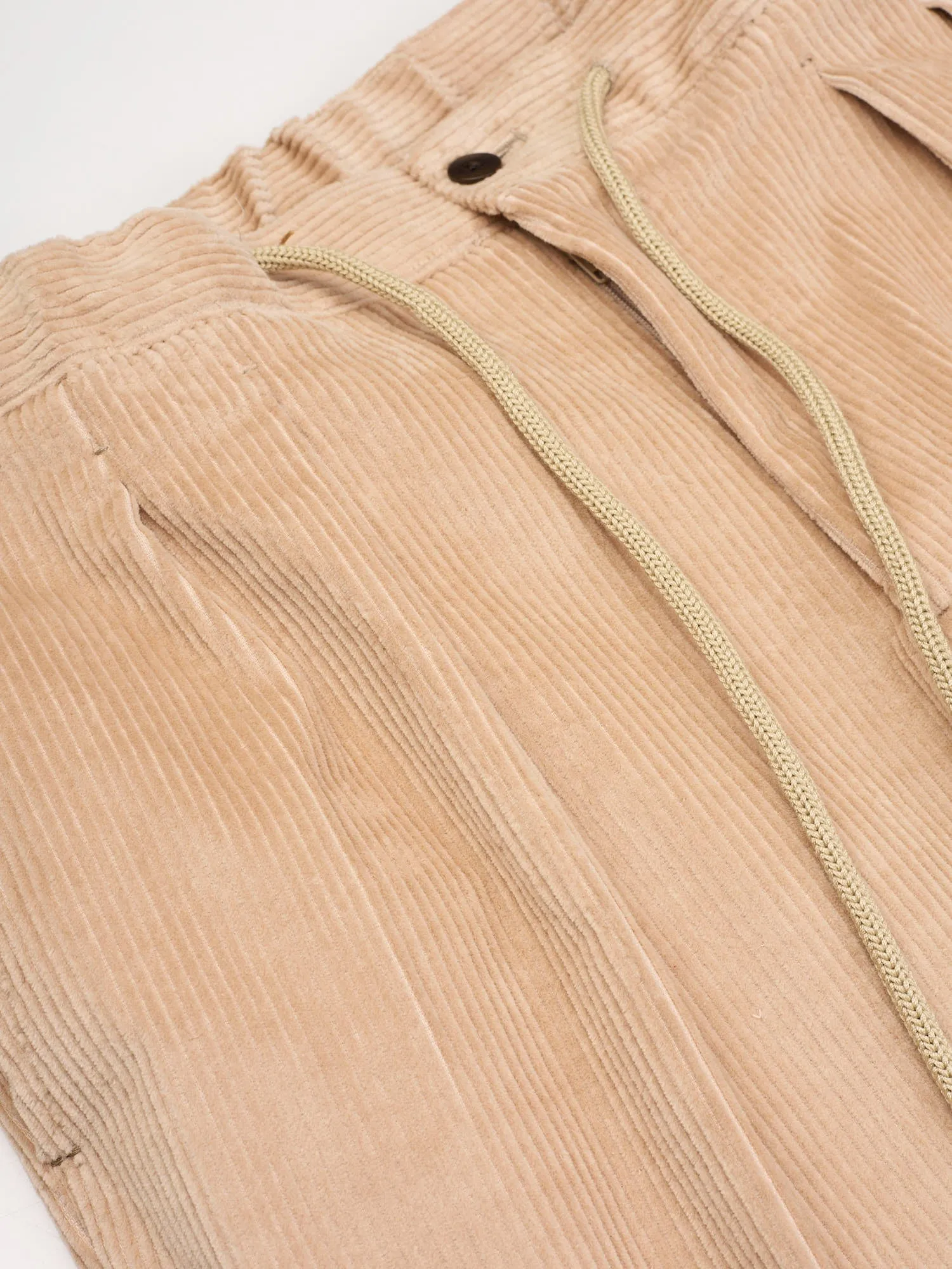 SARTORIA PARTENOPEA Beige Corduroy Unlined Suit EU 50 NEW US 40 Current Model